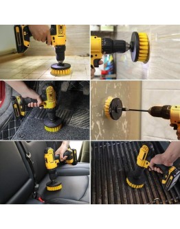 3бр. Почистващи четки за винтоверт